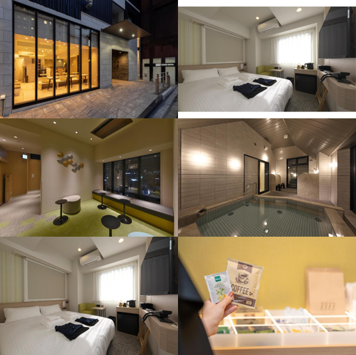 난바 2초메 호텔 (Fourz Hotel Kintetsu Osaka-Namba)_merged_image