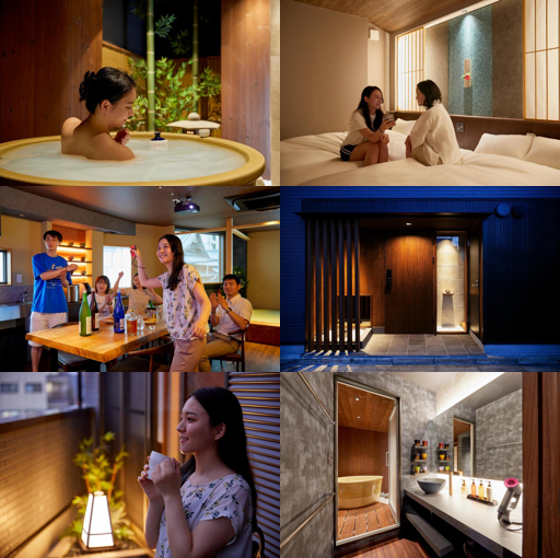 니시나리의 프라이빗 하우스 (126m², 침실 4개, 프라이빗 욕실 2개) (Kokon Tengachaya with a half open-air bath！)_merged_image