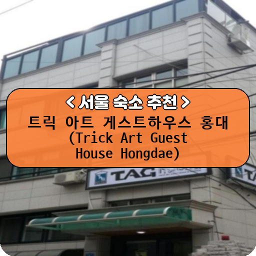 트릭 아트 게스트하우스 홍대 (Trick Art Guest House Hongdae)_thumbnail_image