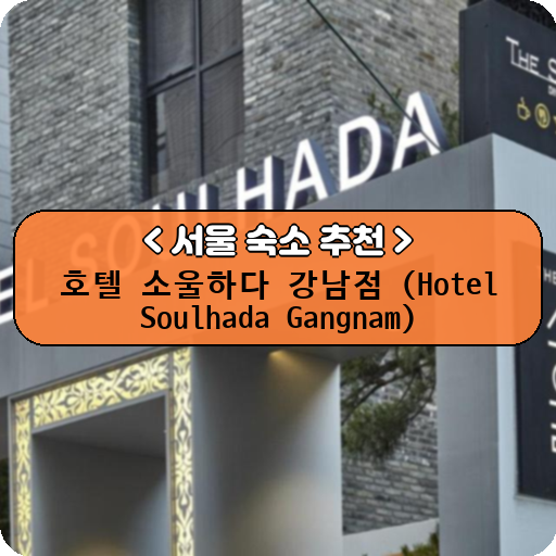 호텔 소울하다 강남점 (Hotel Soulhada Gangnam)_thumbnail_image